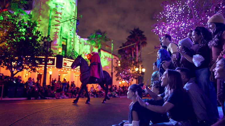 A Disney Halloween Party at California Adventure features rare Disney villains who only appear during the spooky season.