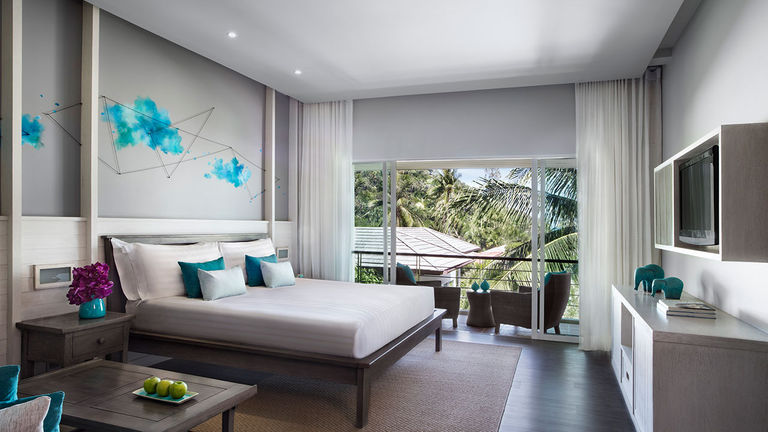 At Avani Sunset Coast Samui Resort & Villas, clients can book rooms or villas with private balconies, plunge pools, outdoor patios and sundecks.