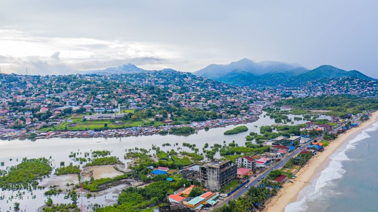 Freetown is the modern-day capital of Sierra Leone.