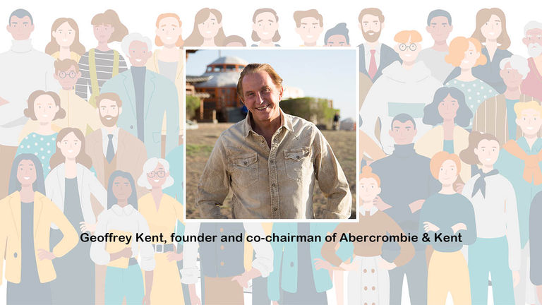 Geoffrey Kent, founder and co-chairman of Abercrombie & Kent