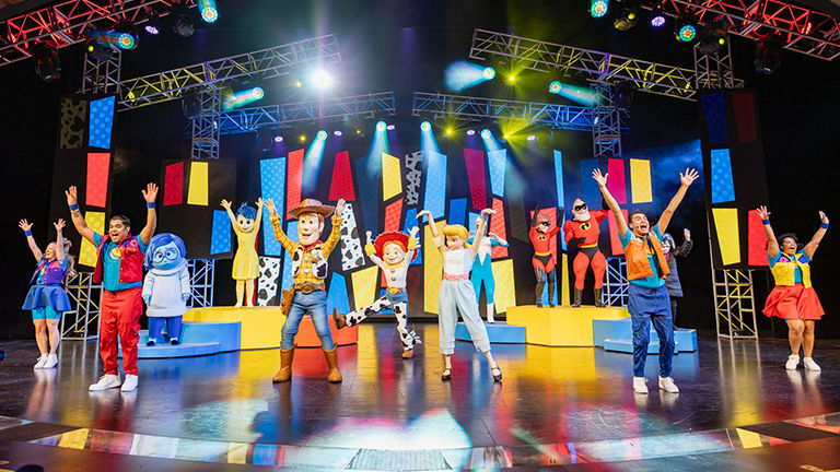 Pixal Pals Playtime Party is an interactive live dance show.