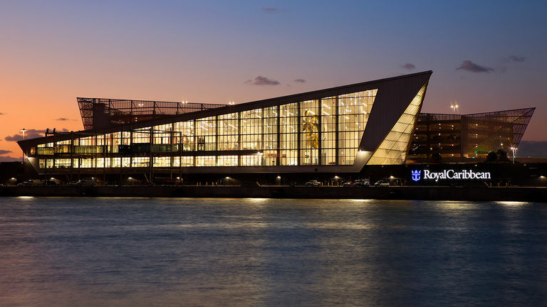 Royal Caribbean opened its Terminal A facility in Miami last year.