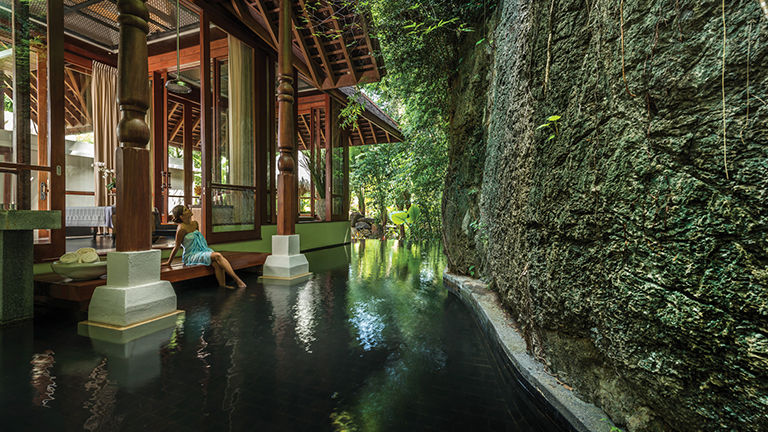 The five-star Four Seasons Resort Langkawi, Malaysia makes an appearance in “Crazy Rich Asians.”