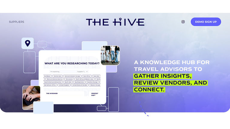 The Hive's website is live.