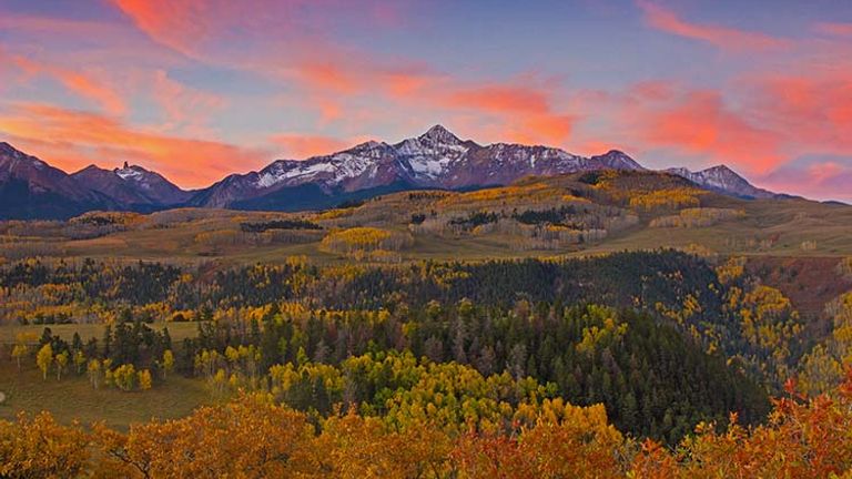 The Hotel Telluride offers the “Crack a Coors on Wilson Peak” package every year from July through mid-September. // © 2017 Telluride Tourism Board/Ryan Bonneau