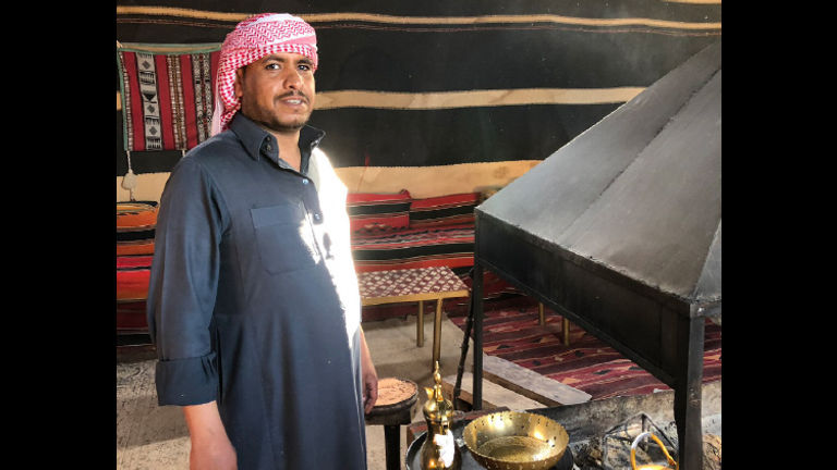 There are several Bedouin camps in Wadi Rum. // © 2018 Kenneth Shapiro